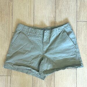 Old Navy Green Cargo Shorts Relaxed Fit Cotton